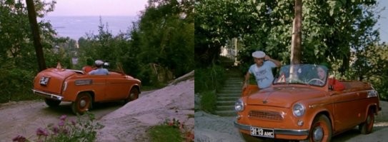 Горбатый-кабриолет. Тюнинг для фильма "Будьте моим мужем"(1981)