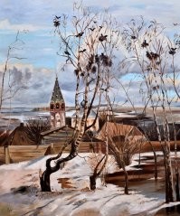 Грачи улетели? ;)))
Сильно напомнило. Рядом можно вешать.