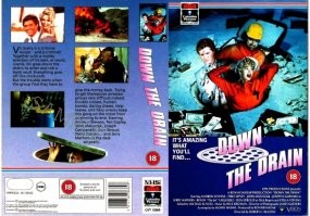 Напомнило старое доброе кино "Просочившиеся в канализацию" (Down the drain)