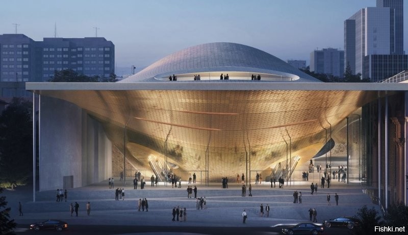 Zaha Hadid - классный архитектор. Вот её проект филармонии в Екатеринбурге (да-да!) говорят построят к 2023 году