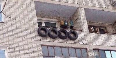 Не боятся, что стырят.