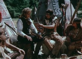 Вот еще запало в душу:
Якобы южноамериканские индейцы из фильма "В поисках капитана Гранта" полностью копирующие якобы североамериканских индейцев из фильмов с Гойко Митичем. 
Это же стереотип на стереотип!
И тоже смотрели и нравилось. Кто тогда вообще в СССР кроме Сенкевича и горстки дипломатов 
 с разведчиками в Южной Америке бывал?