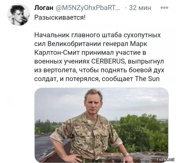 Не знаю как у солдат, а мне он дух поднял. Долго ржал.