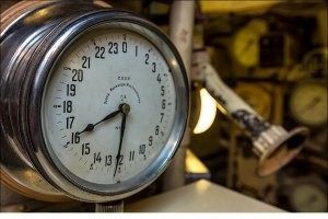 Вот часы с подводной лодки.