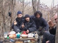 Вороны дразнят аиста