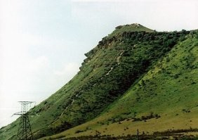 Гора, с профилем Пушкина, Избербаш, Дагестан.