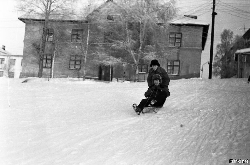 Катунино. Зима 1980 г.