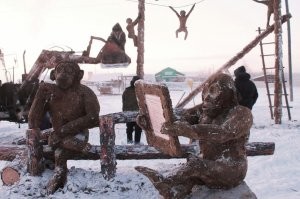 В Якутии сена нет, зато говна...