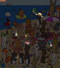 Это что вообще? Аффтор потерял вторую картинку, и решил не морочится: пусть две первых сравнивают!