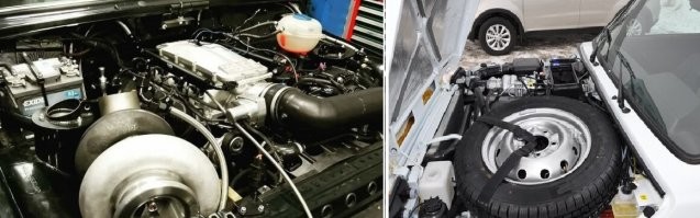 А запаску куды теперь ставить!?