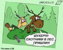 Мужчина считающий себя оленем был подстрелен двумя охотниками