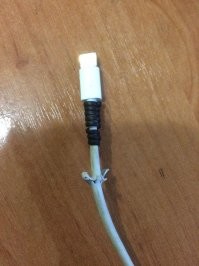 Не знаю насчет первого фото, но на втором мой собственный кабель.Сетевой, просто перегорел, без всяких изгибов, надавливаний и т.п.