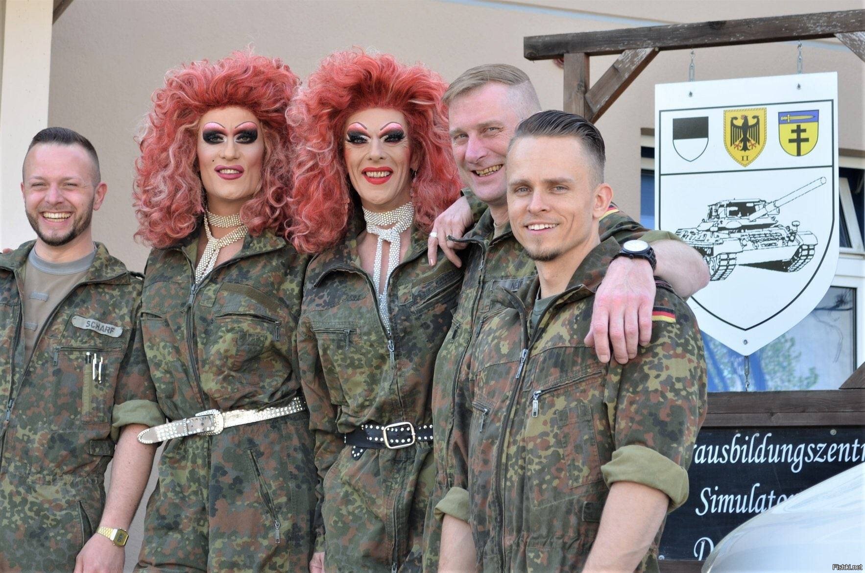Гендеры в армии сша
