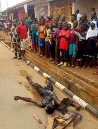 Когда африканские негры лучше разбираются в казнях.