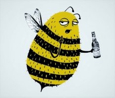 Синие пчелы существуют...