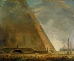 Пирамиды в Египте: тогда и сейчас.