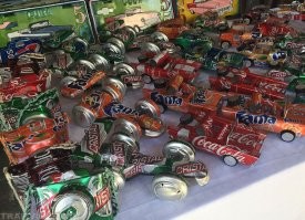 на Кубе из этих баночек что только не делают и продают как сувенир...