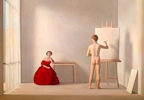 Так он правша.