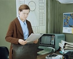 Videoton 340, довелось в свое время работать за таким терминалом.