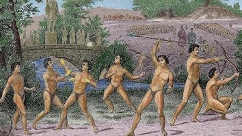 Ты зачем на древнегреческих спортсменов стринги одел?