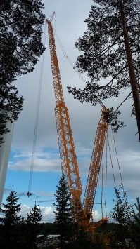 Маленький  собирает большого...