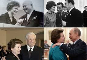 Брежнева с Родниной вы видели. А вот Ильич с другой простигосподи.  Кстати, и не только Ильич.