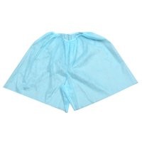 Для грязелечения и прочих процедур применяется другое - трусы процедурные. Они так и называются. И выглядят как нормальные семейники. Для колоноскопии они такие же, но с прорезью на ж. Санаторий закупает именно трусы для депиляции.