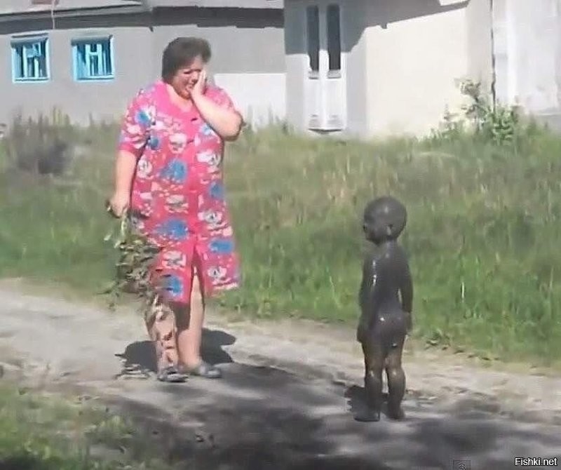 Да здравствует моё советское детство в деревне. 
Самое лучшее детство в мире