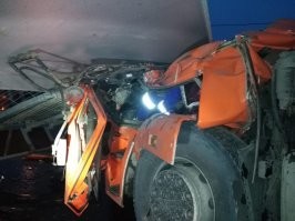 Водитель КАМАЗа Евгений Шавкунов