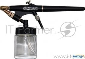 Начнём с карбюратора, насос нагнетает только в поплавковую камеру, затем воздух проходя по камере смешения создаёт разряжение и всасывает бензин из поплавковой камеры.
 Теперь аэрограф, тут совсем просто, достаточно картинки. И даже с верхним бачком- краска не течёт под силой тяжести.