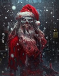 Это уже не Санта Клаус, а DEAD MOROZ
