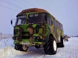 Экспедиционный кемпер Toyota Land Cruiser с подъемной крышей