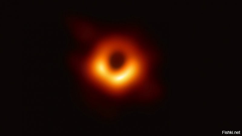 Создатели фильма "Интерстеллар" очень плотно консультировались с астрофизиками.
После показанной в фильме математической модели, весьма и весьма точной, решили попробовать сделать фото настоящей черной  дыры "Гаргантюа". Вот это фото.