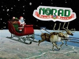 Думайте что хотите, но Командование воздушно-космической обороны Северной Америки "NORAD" каждый год отслеживает Санту и выкладывает в интернет в реальном времени.