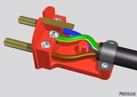 это опасно, и об этом нужно предупреждать
не должно быть зазора, т.е. не изолированного провода.

===============================================
Если уж умничать...
Не должно быть возможности прикосновения к токоведущим частям. А там и винты, и монтажник изоляцию подрезал.