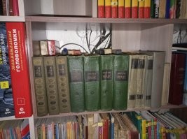 А это даже не на "барахолках", а на мусорных бачках забрал...
Люди (человеки) стали выбрасывать книги... Это ПЗДЦ! 
Этой стране не долго осталось...