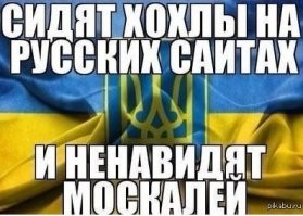 Автор, ты молодец, только тут полно укро,гон,до,нов, он  на своих бандеровских сайтах не торчат, тут сосут