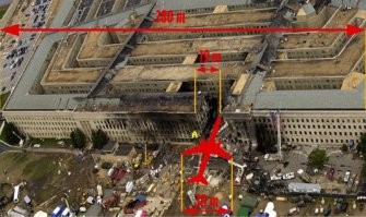 Постановочное фото. В Америке, если самолет попадает в дом, он исчезает полностью бесследно, даже если большой самолет. А тут детали и обломки какие-то вокруг валяются... Не верю!