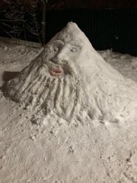 У соседей по даче.