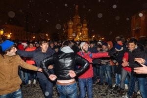 С новым годом, москвичи!