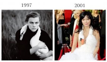 Чего бухтеть то?
Отсылка на хорошо известную фото Энни Лейбовиц с ДиКаприо.