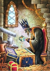 1. Там царь Кащей над златом чахнет.
2. Лепрекон с горшками золота.
3 Али баба