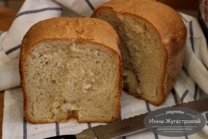 Хлеб весь горчит. Сами печем в хлебопечке.