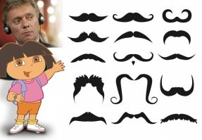 В новогоднюю ночь у Дмитрия Пескова похитили усы