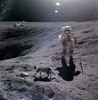 В 100 километрах над Луной