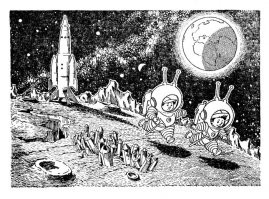 В 100 километрах над Луной