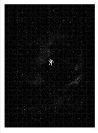 В интернете, не?)
Однотонных вообще как грязи, чёрные, белые, золотые, плоские с 3д эффектом. 
Вот из чёрных этот понравится. А сестре в этом году подарила с картой. Лет через 10 соберёт.... Наверно.