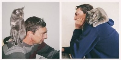 Наши тоже любят наши плечи оккупировать :)