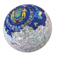 Как выглядели бы страны мира, будь они планетами