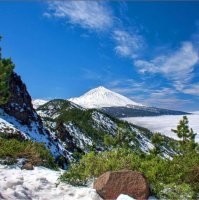 Испания.Тенерифе 
Вчера,как никогда хочешь снег,а хочешь пляж